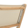 HARRIS - Lot No. 155 Teak and textilene garden furniture for 8/10 people