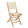 HARRIS - Lot No. 155 Teak and textilene garden furniture for 8/10 people