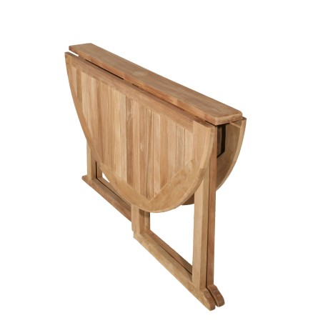 HARRIS - Lot No. 156 Teak and textilene garden furniture for 4/6 people