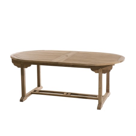 HARRIS - Lot No. 158 Teak and textilene garden furniture for 10/12 people