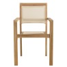 HARRIS - Lot No. 163 Teak and textilene garden furniture for 10/12 people