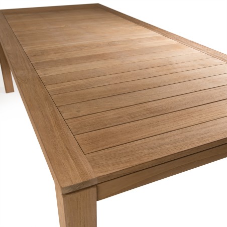HARRIS - Lot No. 168 Teak and textilene garden furniture for 8/10 people
