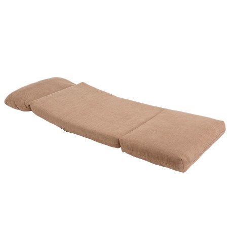 ANGELE - Chauffeuse 1 place multi-position en tissu couleur vieux rose