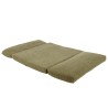 ANGELE - Chauffeuse convertible 2 places en tissu couleur vert