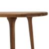 VICK - Table de jardin en bois d'Angélique huilé 200x90cm