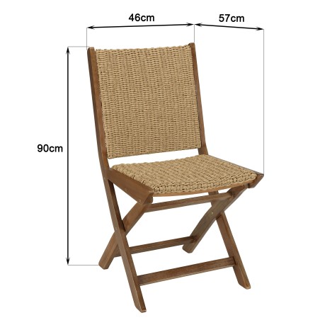 VICK - Cancun 6-seater garden furniture set