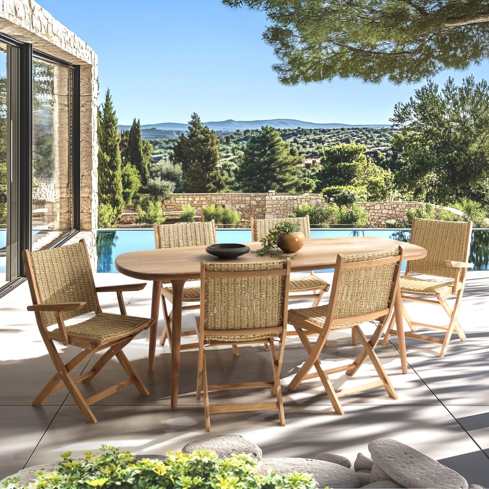 VICK - Portofino 6-seater garden furniture set VICK - Portofino 6-seater garden furniture set