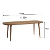 VICK - Portofino 6-seater garden furniture set