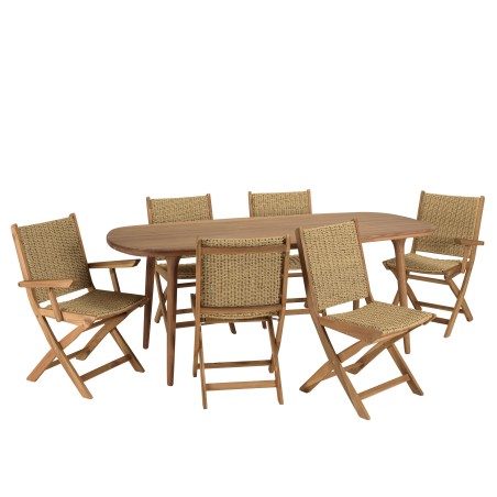 VICK - Portofino 6-seater garden furniture set