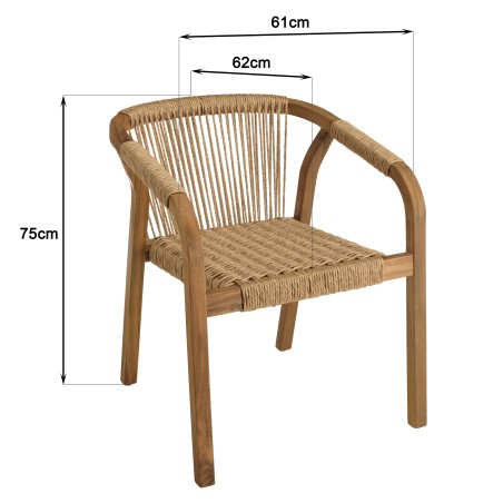VICK - Miami 6-seater garden furniture set