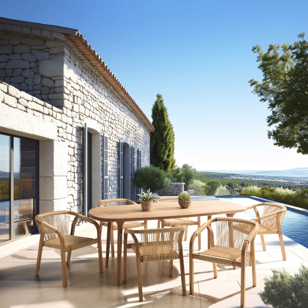 VICK - Miami 6-seater garden furniture set VICK - Miami 6-seater garden furniture set