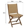 VICK - Phuket 6-seater garden furniture set