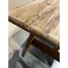 SECOND HAND - Dining table 140x75cm recycled pine wood SANDY