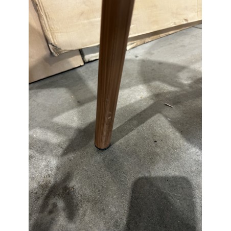 SECONDE MAIN -  Lot 2 chaises jardin bistrot VIANNEY marron
