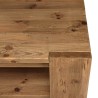Table basse rectangulaire 132x71cm bois Pin recyclé SANDY
