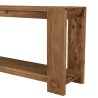Console bois 150x40cm bois Pin recyclé SANDY