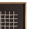 SANDY - Wall decoration 62x82cm geometric patterns Recycled pine