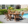 SECONDE MAIN - Table ovale 120/180 x 90 cm
