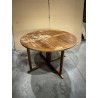 SECONDE MAIN - Table papillon en bois Teck huilé
