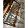 SECONDE MAIN - Lot de 2 chaises en teck huilé