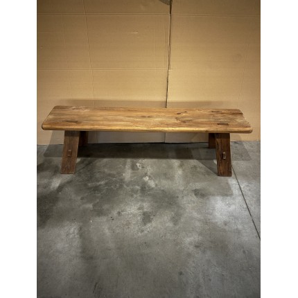 SECONDE MAIN - Banc 140x30cm bois Pin recyclé