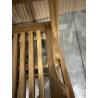 SECONDE MAIN - Ensemble de 2 chaises de jardin Java en bois Teck