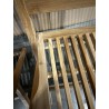 SECONDE MAIN - Ensemble de 2 chaises de jardin Java en bois Teck