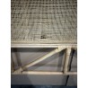 SECONDE MAIN - Tête de lit rect. 140/160cm "cannage" rotin couleur brun miel