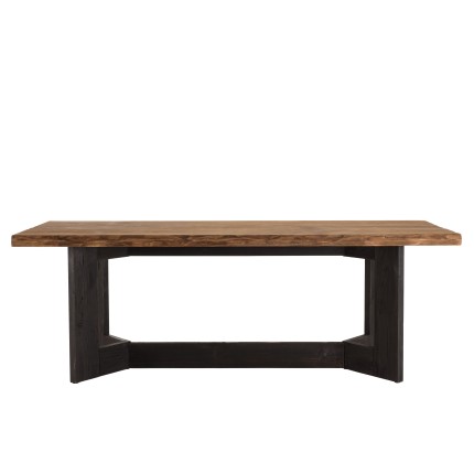 DANDY - Rectangular dining table 220x100cm recycled pine wood