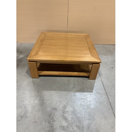 SECONDE MAIN -Table basse sous plateau 90 x 90 cm