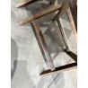 VICK Set of 2 Folding Garden Chairs - Acacia Wood & Rattan