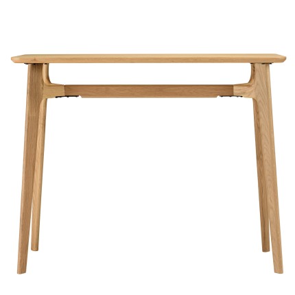 100x35cm console table in solid oak - SYA