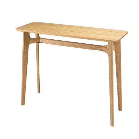 100x35cm console table in solid oak - SYA