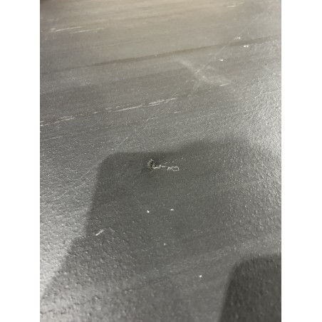 SECOND HAND - Dining table 220x110cm black stone effect top