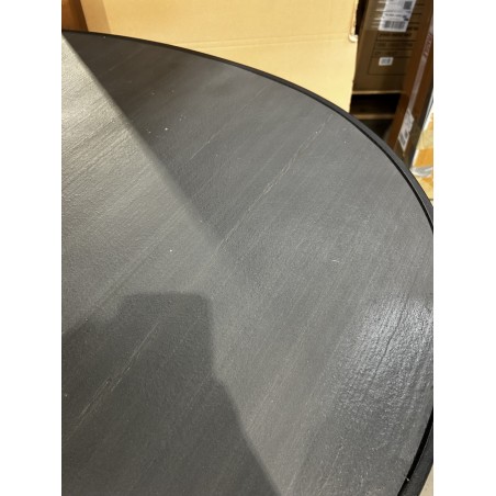 SECOND HAND - Dining table 220x110cm black stone effect top