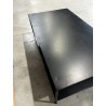Table basse rectangulaire noire industrielle ROMAIN
