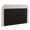 Tête de lit rembourrée pour lits 140/160cm couleur beige - Collection Arthur