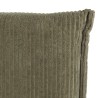 Tête de lit rembourrée pour lits 160/180cm velours côtelé vert - Collection Arthur