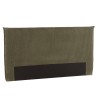 Tête de lit rembourrée pour lits 160/180cm velours côtelé vert - Collection Arthur
