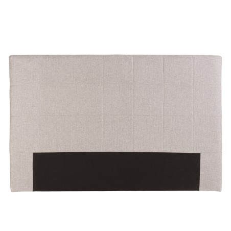 Upholstered headboard for 140/160 cm beds in grey - ARTHUR Collection