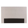 Upholstered headboard for 140/160 cm beds in grey - ARTHUR Collection
