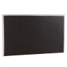 Upholstered headboard for 140/160 cm beds in grey - ARTHUR Collection