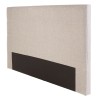 Tête de lit rembourrée pour lits 160/180cm couleur grise  - Collection ARTHUR