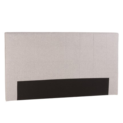 Tête de lit rembourrée pour lits 160/180cm couleur grise  - Collection ARTHUR