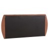 Upholstered headboard for 160/180 cm beds in terracotta/orange