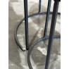 SECONDE MAIN - Set de 2 tables d'appoint rondes gigogne Teck recyclé Acacia
