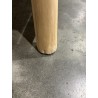 SECONDE MAIN - Table basse rect. BORNEO en branches de teck double plateau
