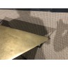 JOHAN - Set of 2 Nesting Tables in Gold and Black Aluminum