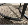 SECONDE MAIN - Set de 2 tables d'appoint rondes gigogne marron Teck recyclé Acacia