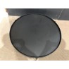 SECONDE MAIN - Table basse ronde noire 102x102cm piètement métal